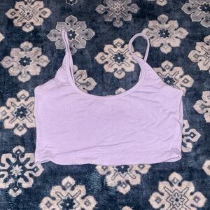 Lavender Crop Top / bralette